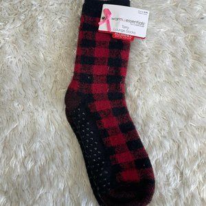 Warm Essentials Women's Socks Crew Full terry Lounge Size 4-10